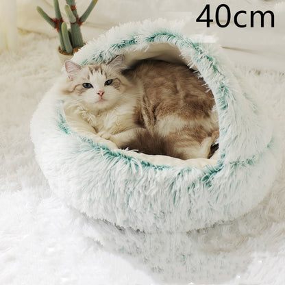 2 In 1 Dog And Cat Winter Bed