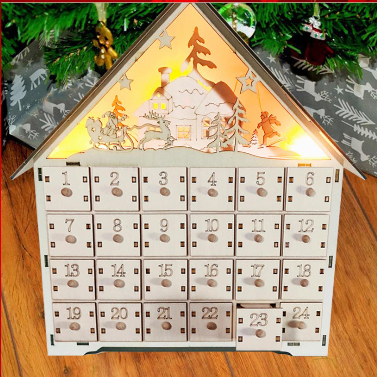 Christmas Wooden Calendar