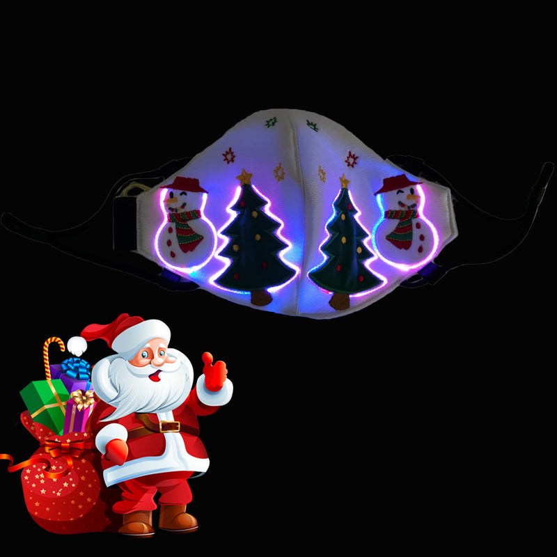 Christmas Party Glowing Mask