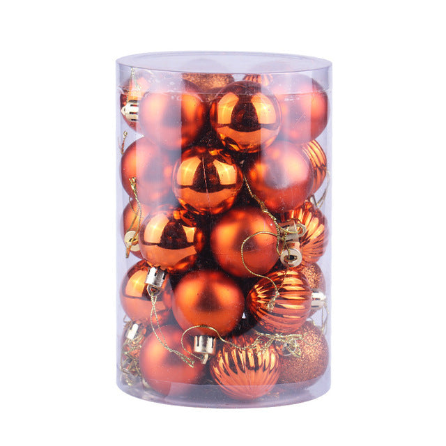 4cm - 34 Christmas Ball Set