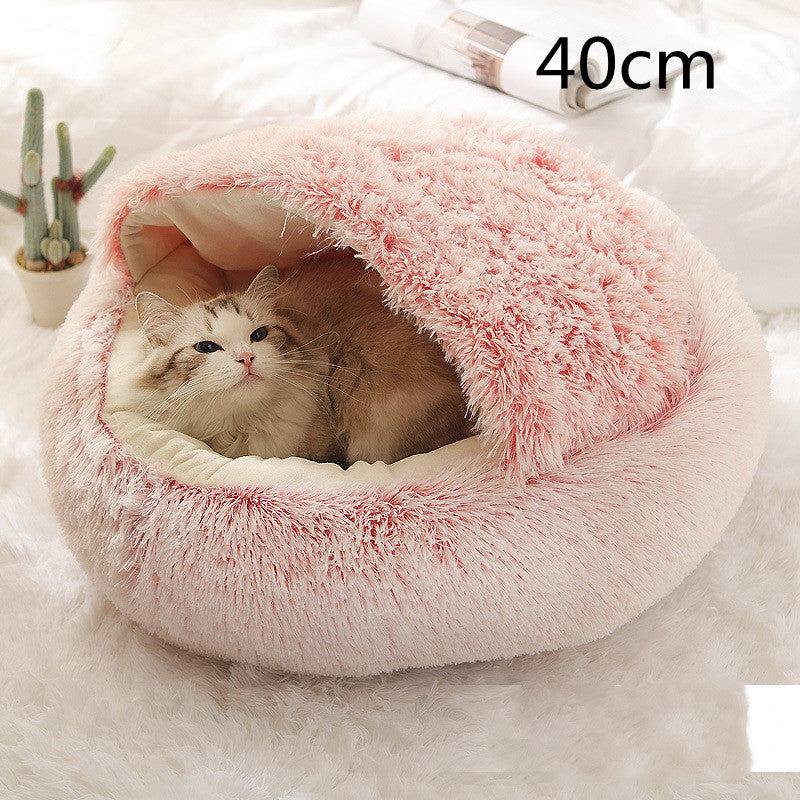 2 In 1 Dog And Cat Winter Bed