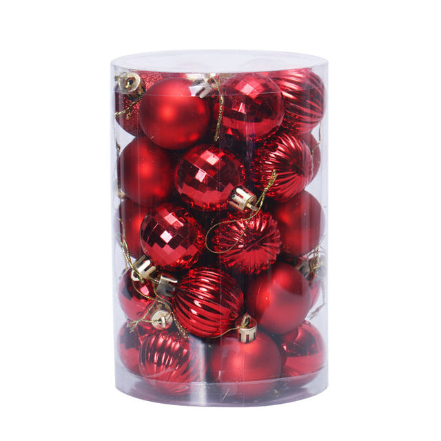 4cm - 34 Christmas Ball Set