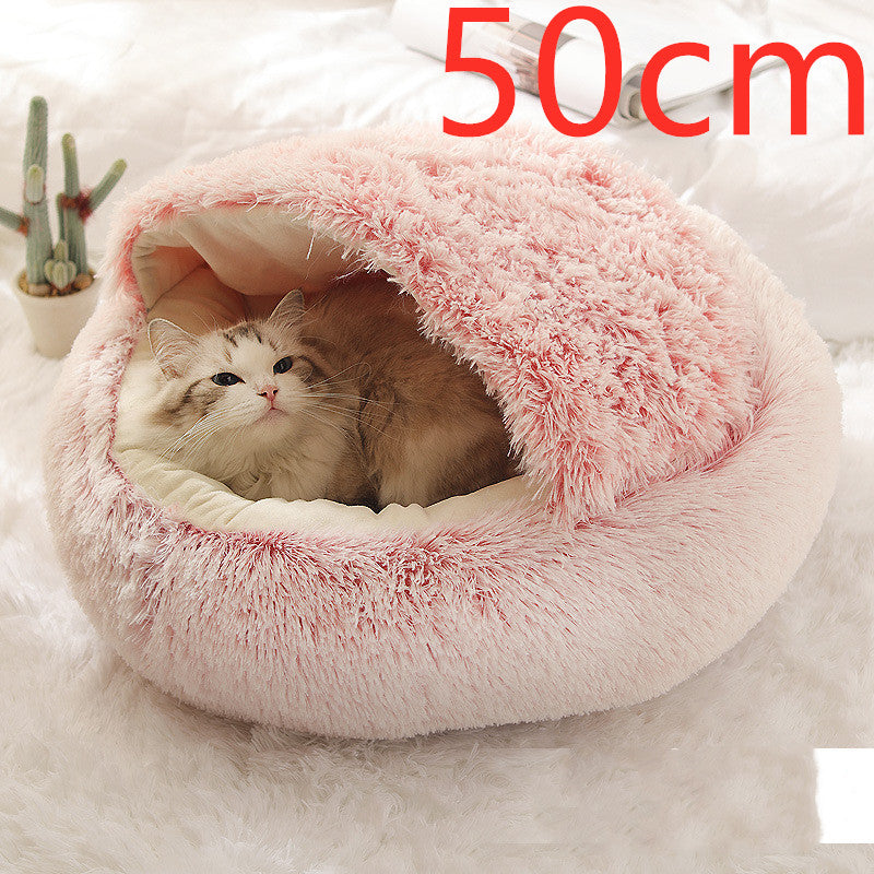 2 In 1 Dog And Cat Winter Bed