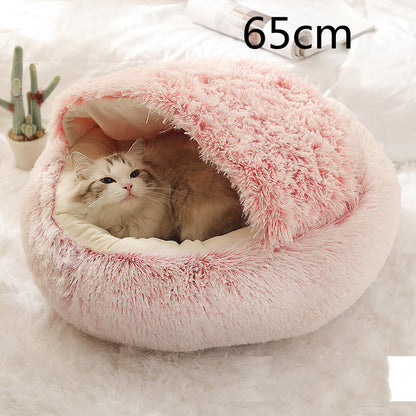 2 In 1 Dog And Cat Winter Bed