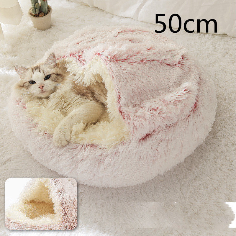 2 In 1 Dog And Cat Winter Bed