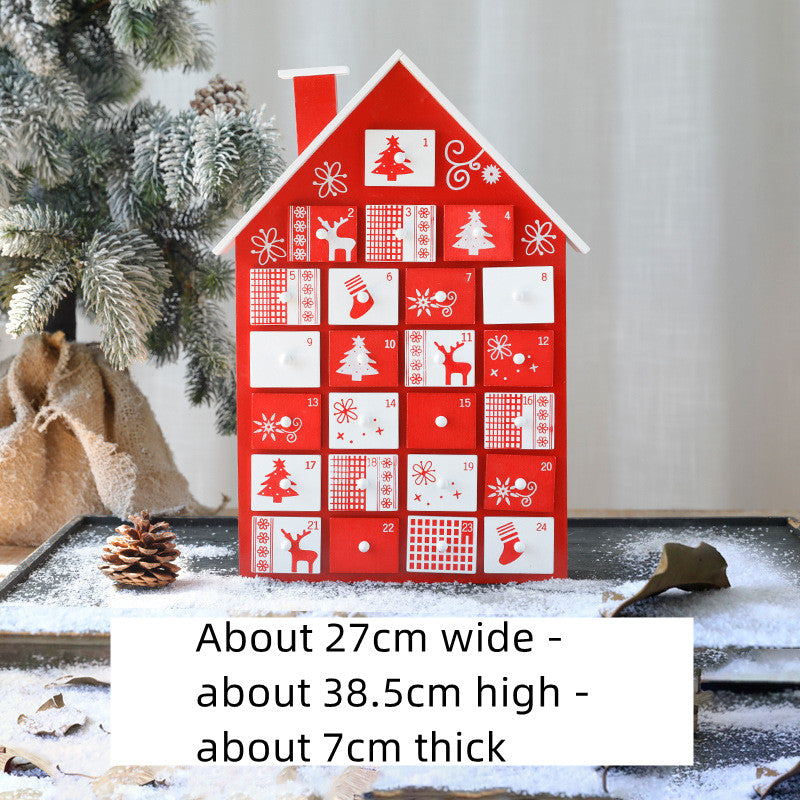 Christmas Decoration Wooden Calendar