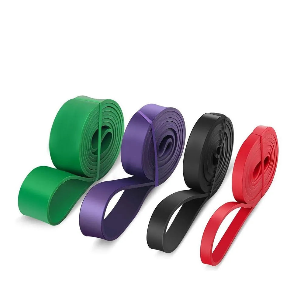 Fitness Resistance Bands Set; Heavy Duty For Yoga, Workout, Strength Training