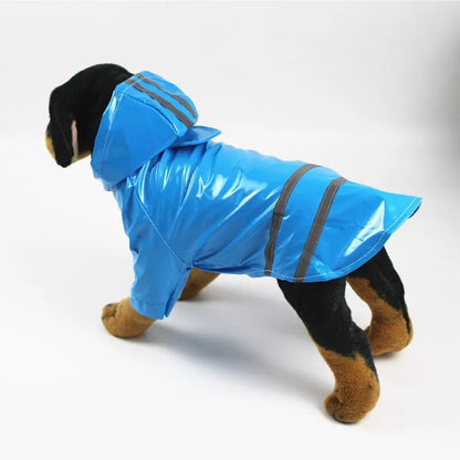 Dog Hooded Raincoats