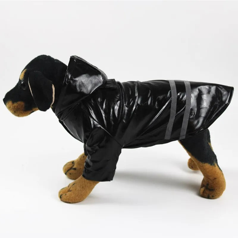 Dog Hooded Raincoats