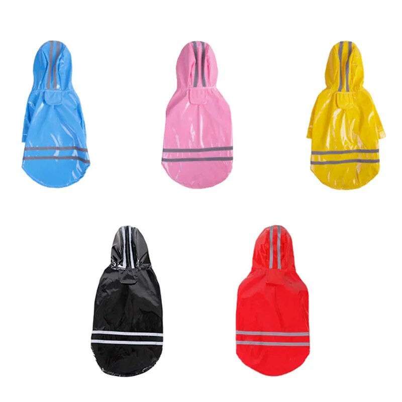 Dog Hooded Raincoats