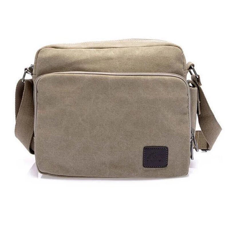 High Quality Multifunction Canvas Travel Bag; Messenger Bag; Crossbody Luxurious Vintage Style; Briefcase