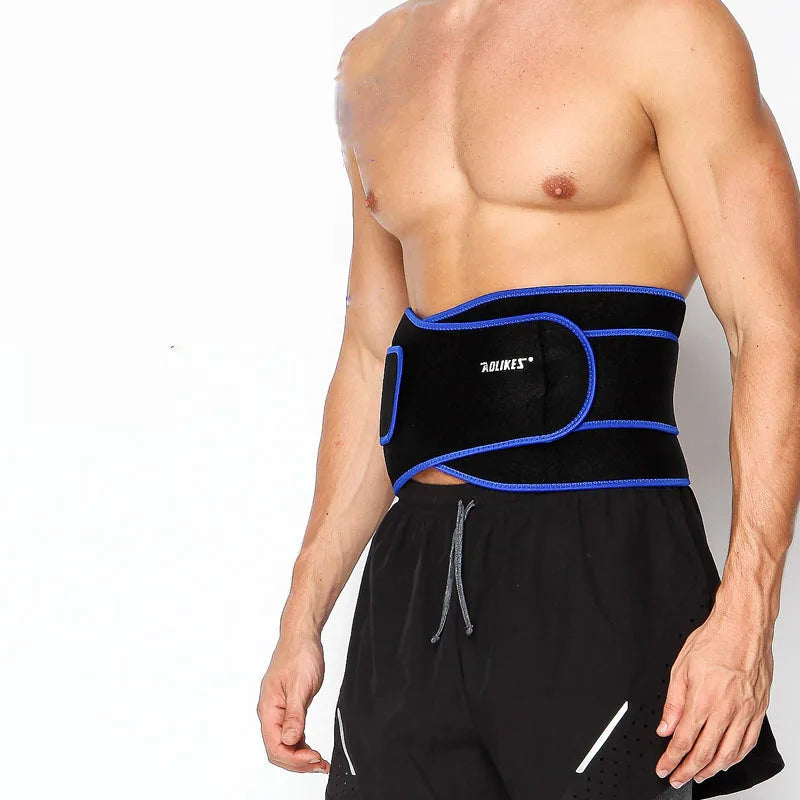 High Elastic Waterproof Belt; Adjustable Waist Support Brace