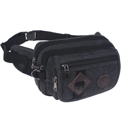 High Quality Canvas Messenger Bag; Waist Pack; Travel Belt