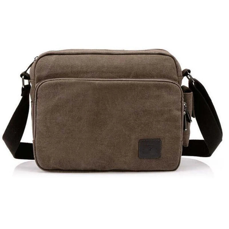 High Quality Multifunction Canvas Travel Bag; Messenger Bag; Crossbody Luxurious Vintage Style; Briefcase