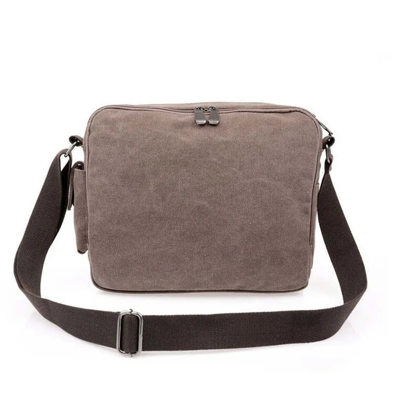 High Quality Multifunction Canvas Travel Bag; Messenger Bag; Crossbody Luxurious Vintage Style; Briefcase