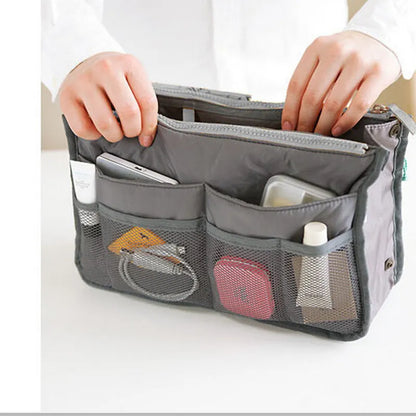 Cosmetic Bag; Makeup Bag; Travel Organizer; Portable Beauty Pouch; Toiletry Makeup Organizer