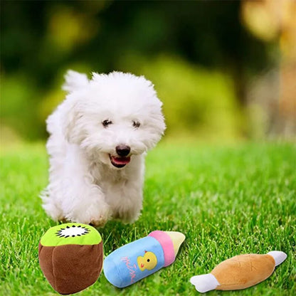 Puppy Plush Squeaky Toys