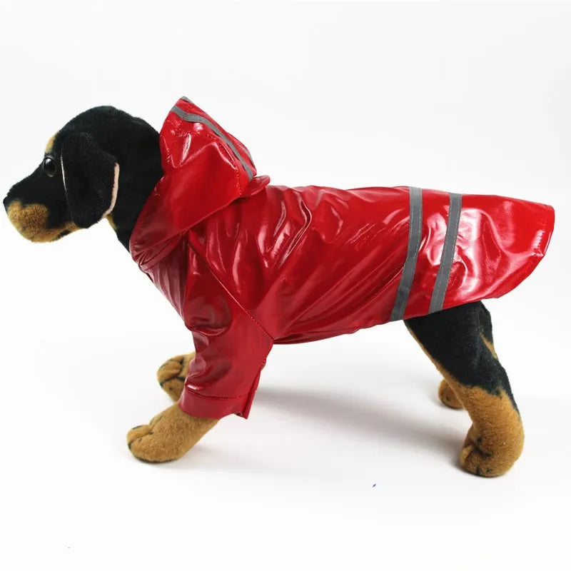 Dog Hooded Raincoats