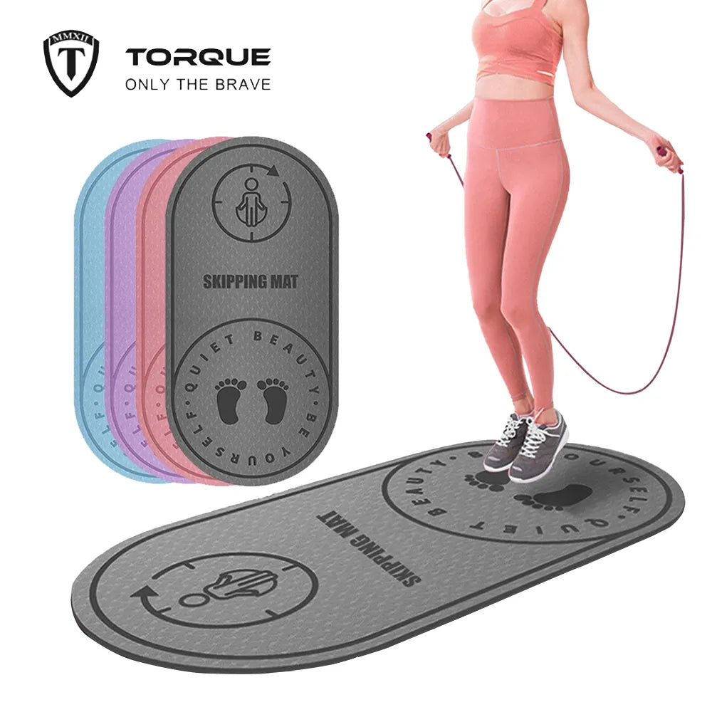 Anti Noise And Anti Fatigue Jump Rope Mat With Great Shock Absorption