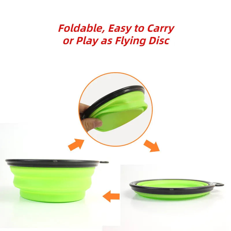 Collapsible Silicone Pet Bowl