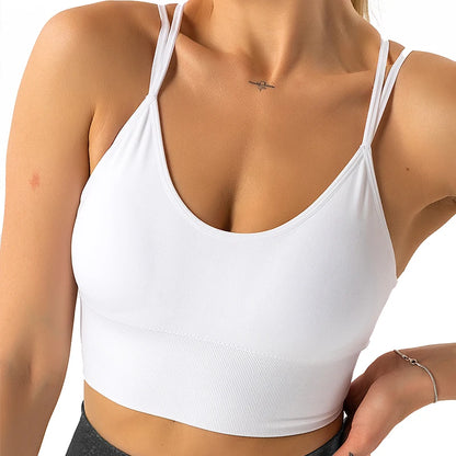 Seamless Bra; Spandex Top; Elastic Breathable Breast Enhancement