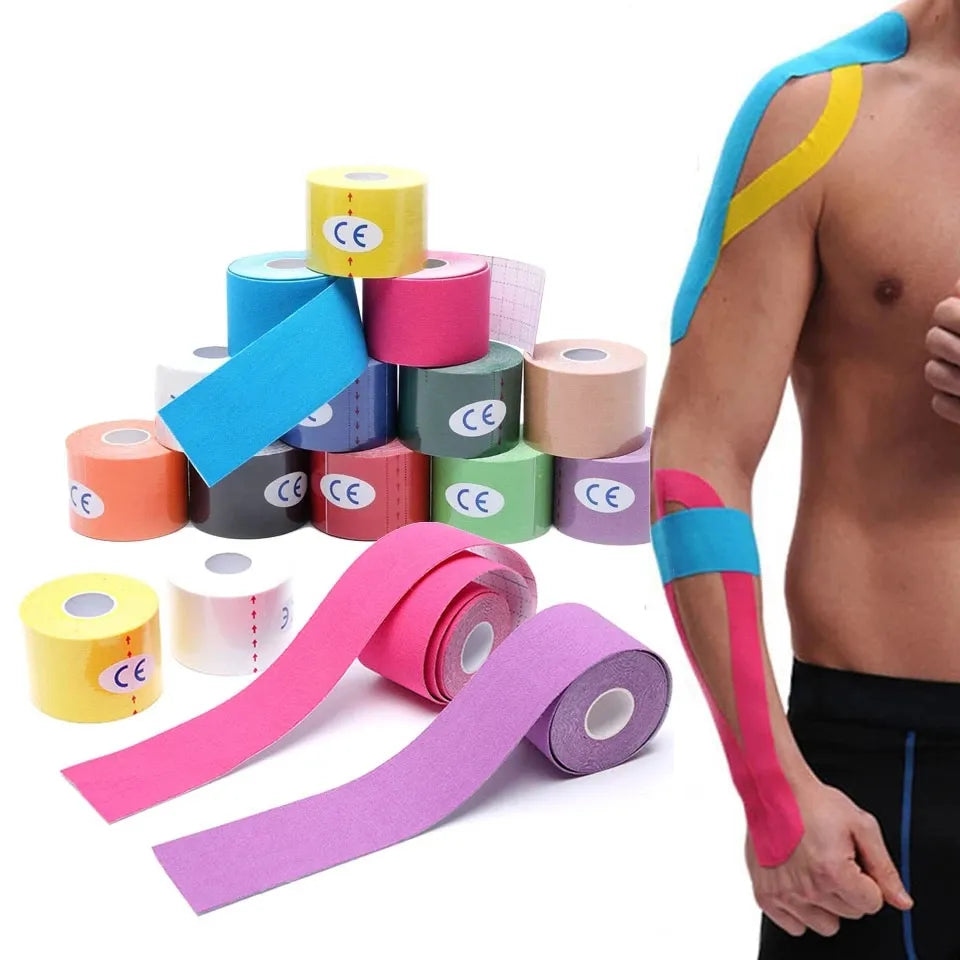 New Kinesiology Tape; Athletic Recovery Elastic Tape; Muscle Pain Relief