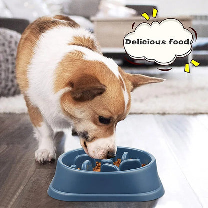 Pet Dog Slow Feeder Bowl