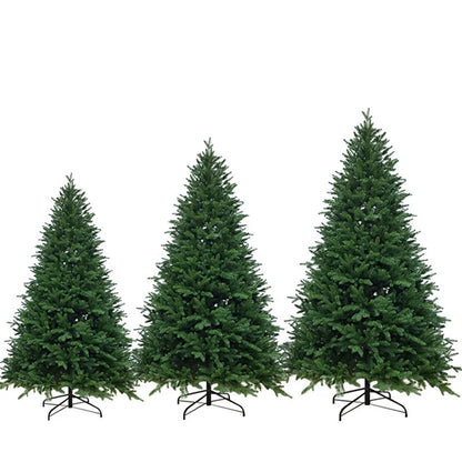 Artificial Christmas Tree; 5 Height Choices: 2 feet, 4 feet, 5 feet, 6 feet or 7 feet with Metal Tripod. Easy Assembly PVC Indoor/Outdoor *Not Pre-lit*