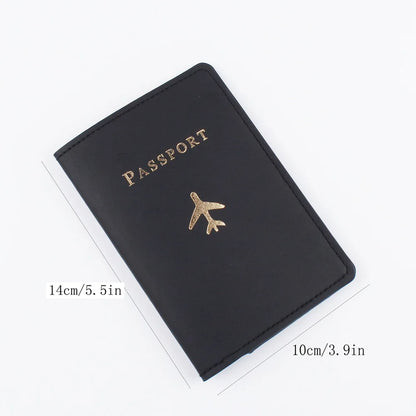 PU Leather Man or Women Travel Passport Case; Multifunctional Travel and Credit Card Wallet