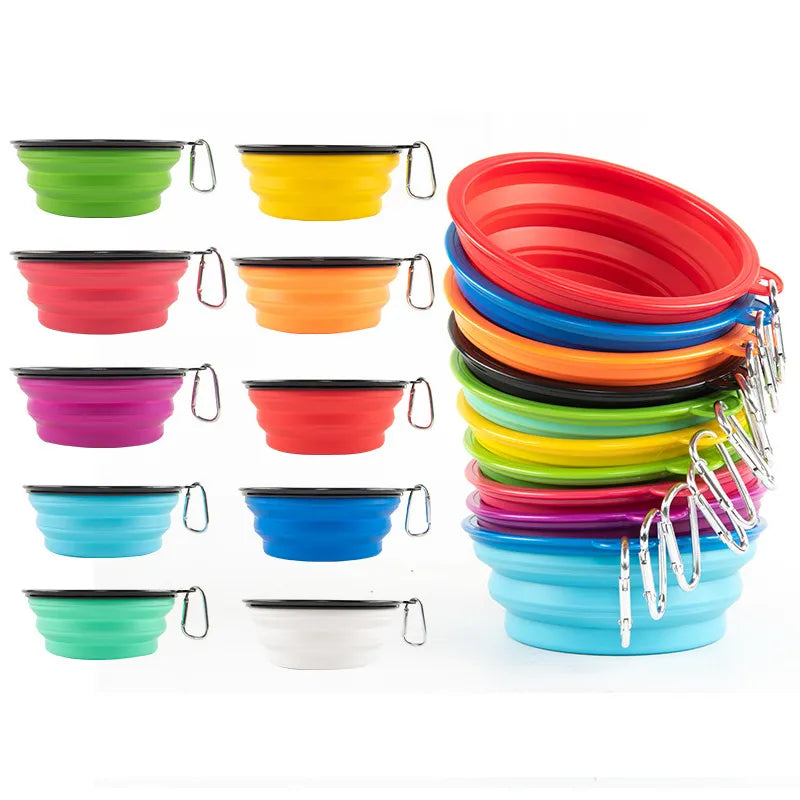 Collapsible Silicone Pet Bowl