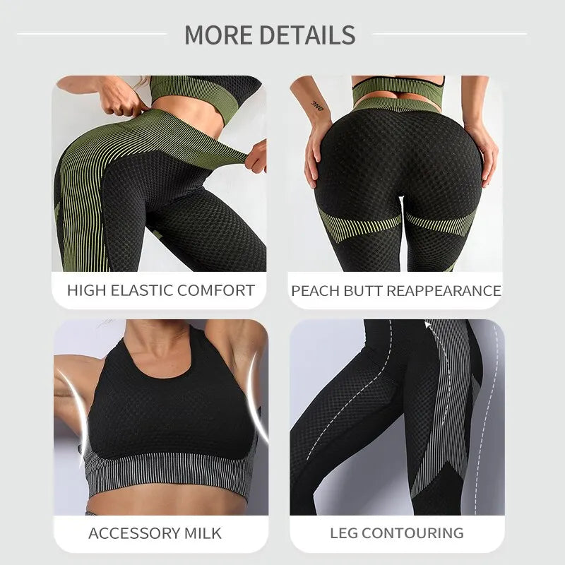 Women’s 2/3pcs Seamless Workout Outfits