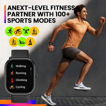 New Zeblaze GTS 3 Pro Smart Watch; Ultra-big HD AMOLED Screen; HiFi Bluetooth Phone Calls, Health and Fitness Tracking Smartwatch