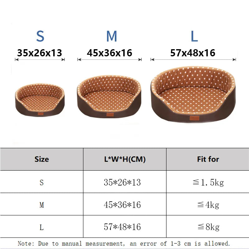 Soft Double-Side Pet Bed