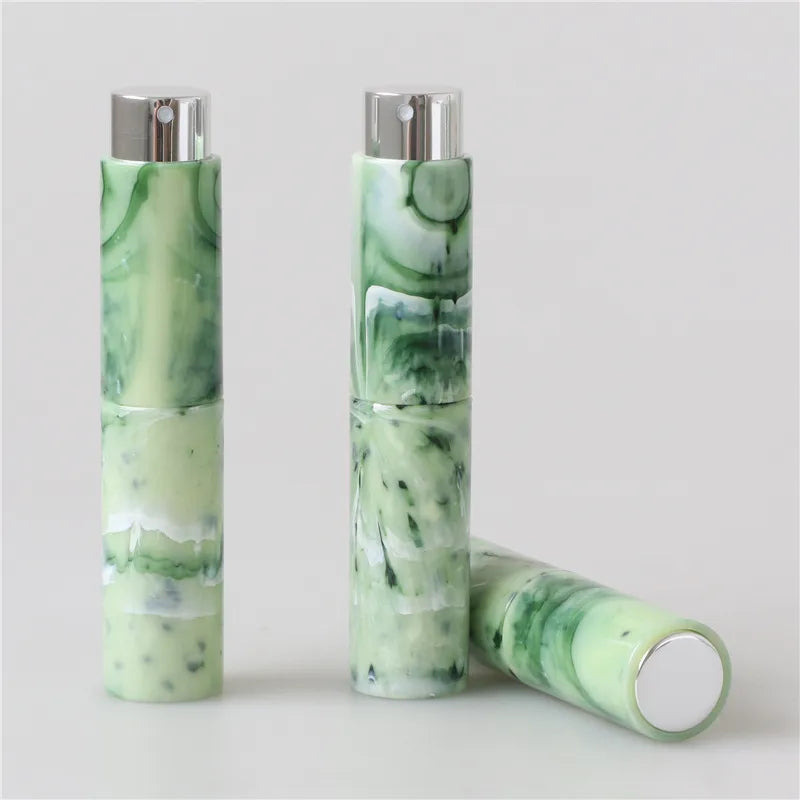 10ML Marble Pattern Perfume Atomizer Bottle; Portable Spray Bottle; Refillable Travel Size Empty Perfume Sprayer Distributor 1 Piece