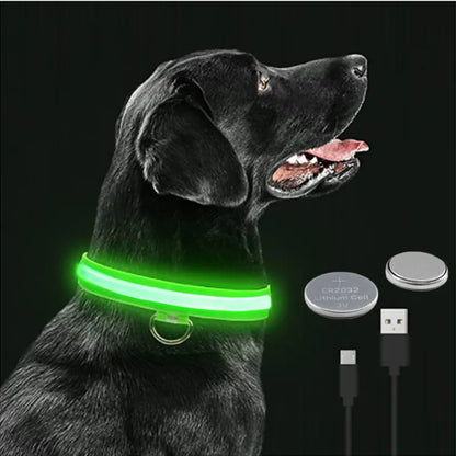 LED Glowing Dog Collar