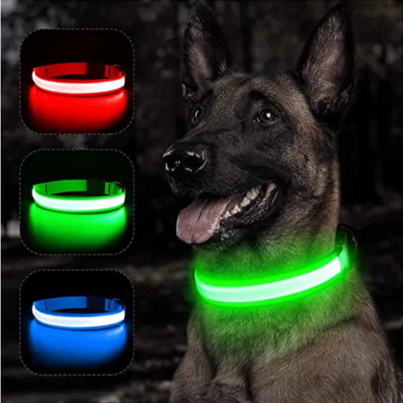 LED Glowing Dog Collar