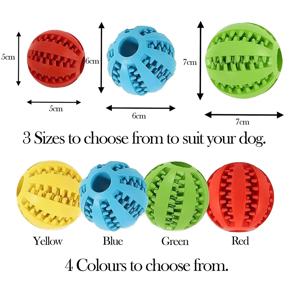 Rubber Dog Ball