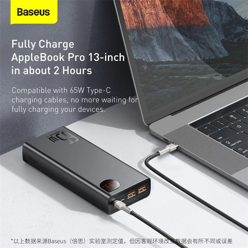 65W Portable Power Bank