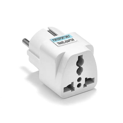 1 Piece Universal European Plug Adapter; International AU, UK, US To EU (Euro) Travel Adapter Electrical Plug Converter Power Socket