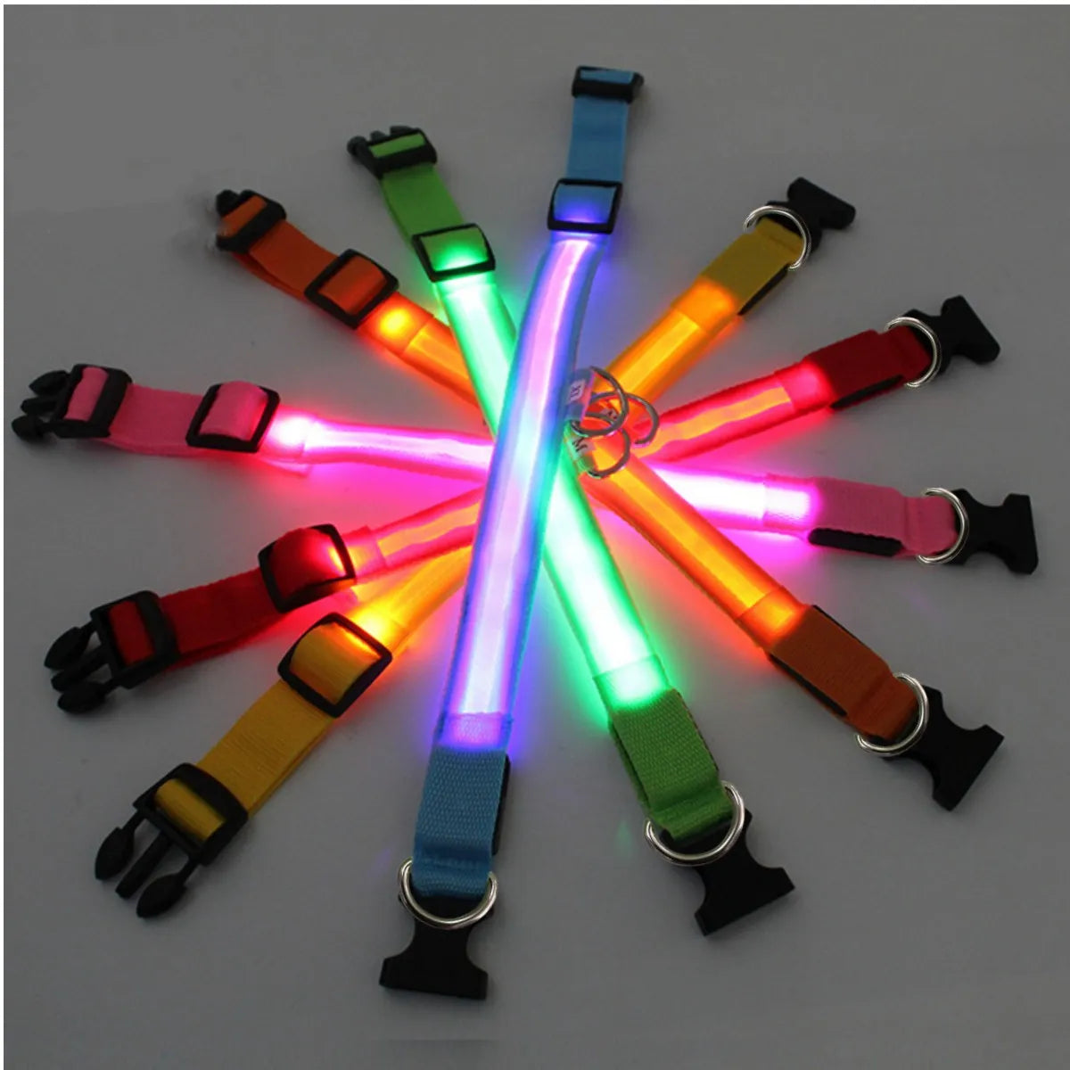 LED Glowing Dog Collar