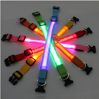 LED Glowing Dog Collar