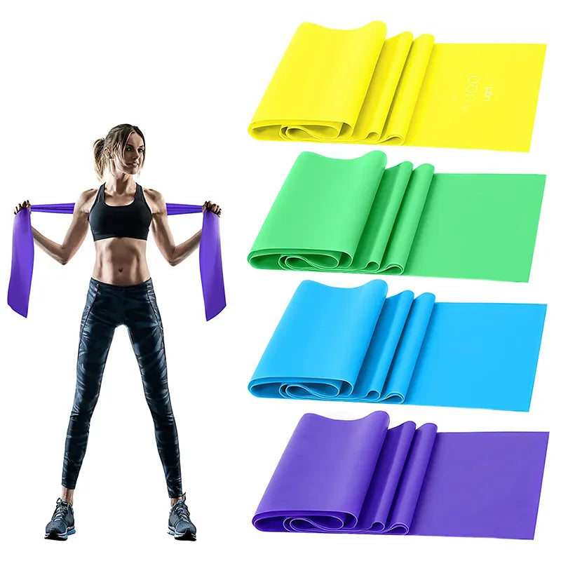 Resistance Band Set; 4 Resistance Levels