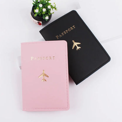 PU Leather Man or Women Travel Passport Case; Multifunctional Travel and Credit Card Wallet