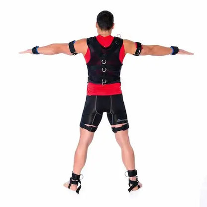 Vest For Speed Training; Harness With Resistance Bands