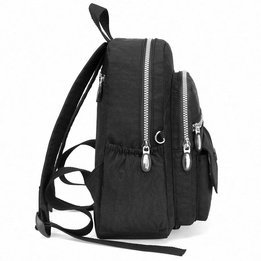 Mini Nylon Backpack; Casual, Lightweight, Strong &amp; Small; Cycling, Hiking, Camping, Travel, Outdoor