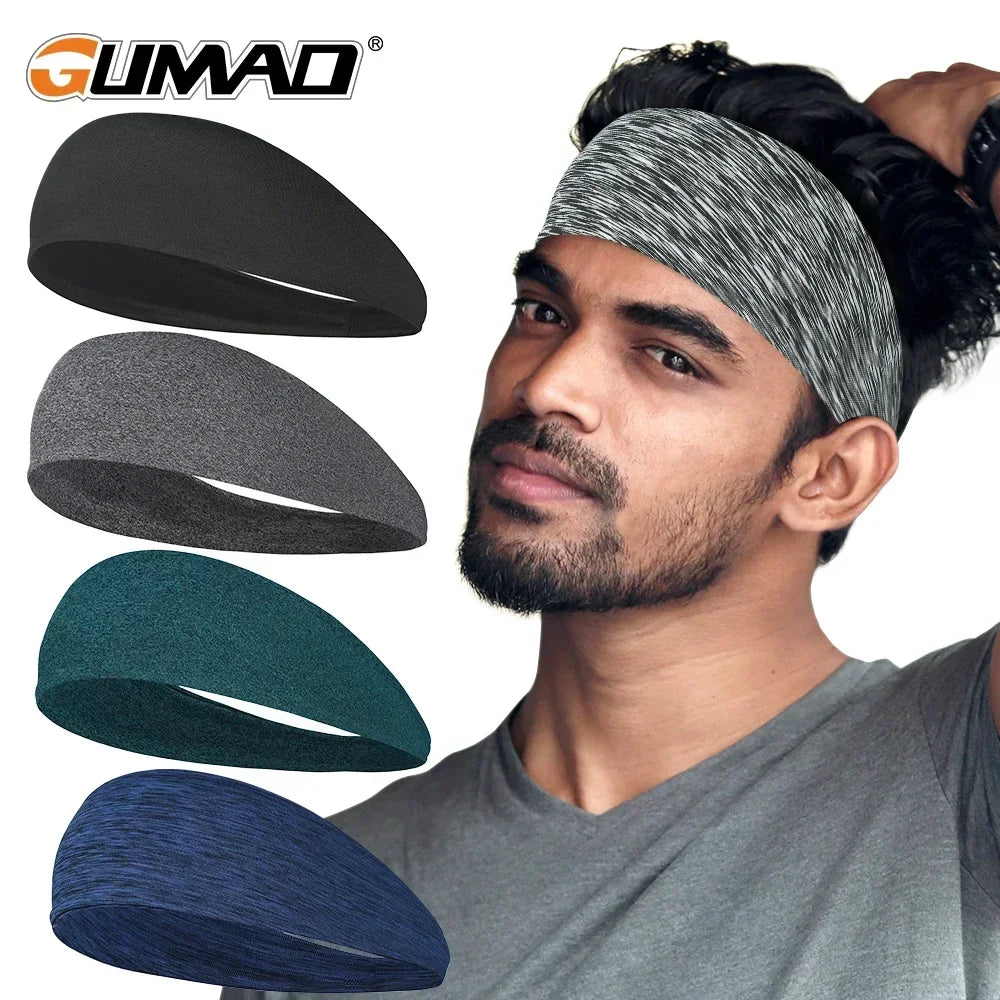 Sports Headband; Running; Fitness; Elastic; Absorbent