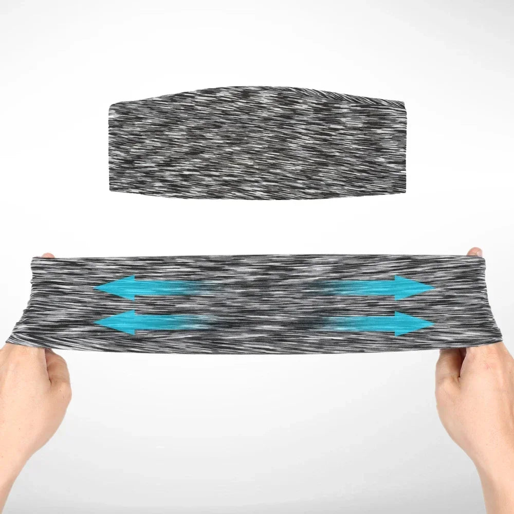 Sports Headband; Running; Fitness; Elastic; Absorbent