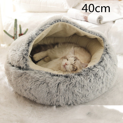 2 In 1 Dog And Cat Winter Bed