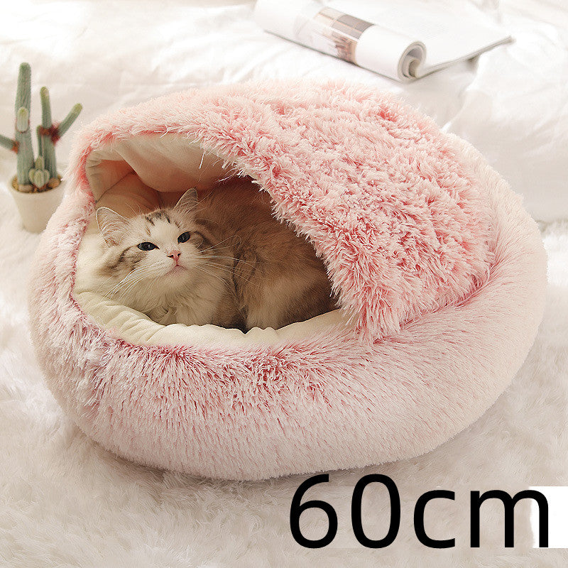 2 In 1 Dog And Cat Winter Bed