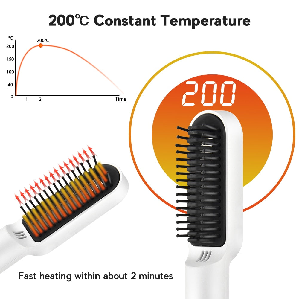 Wireless Heating Styling Comb